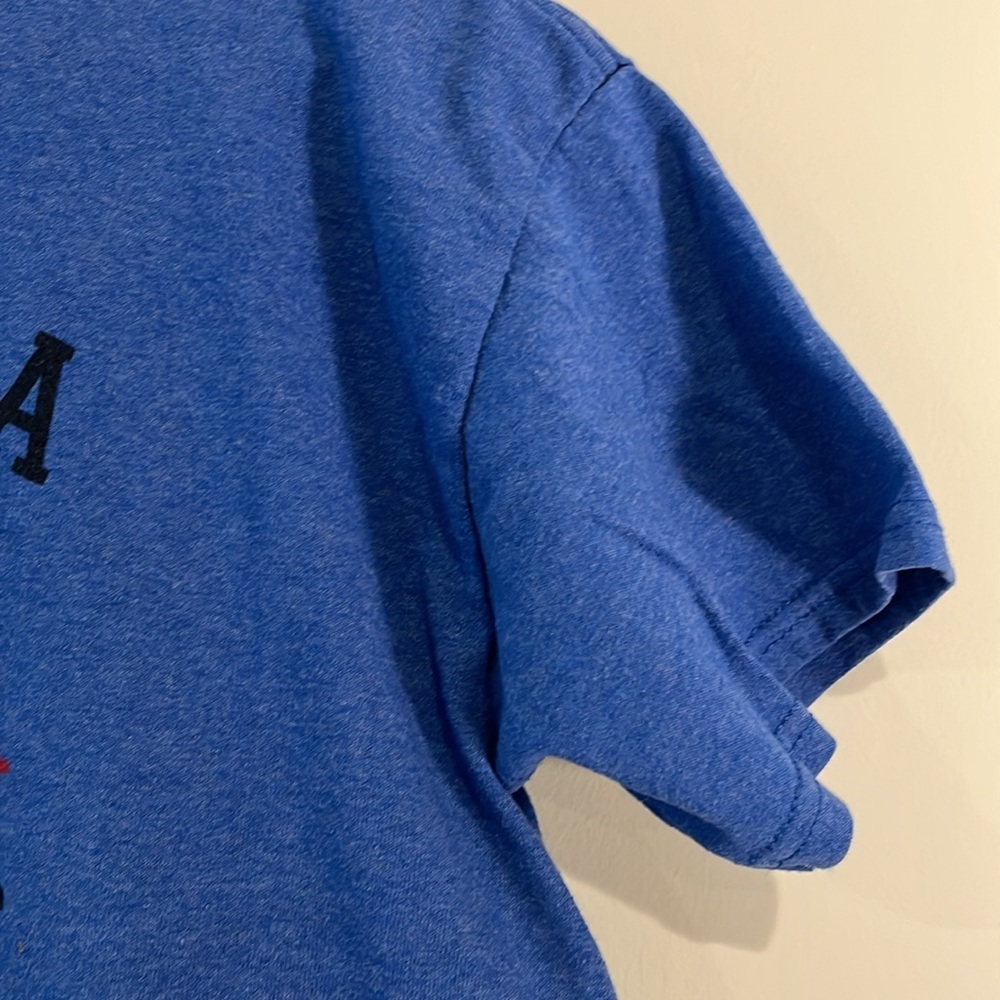 CALIFORNIA REPUBLIC Youth Large Blue Short Sleeve T-Shirt Bear 1846 Hollywood - Picture 4 of 5